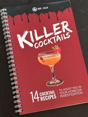 Cocktails Book and 2 Copper Mugs